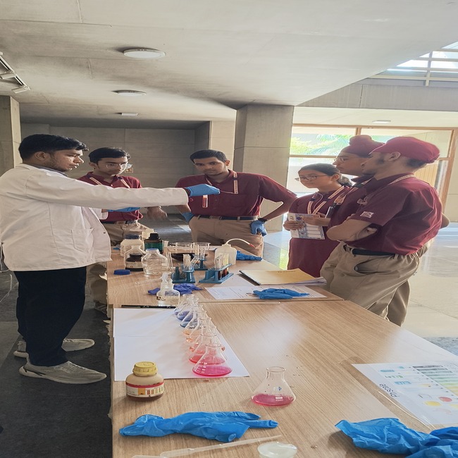 Chemistry Fair at Shiv Nadar University